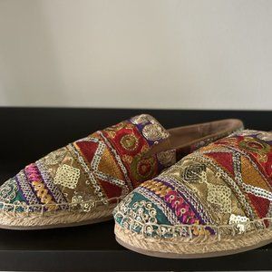 Steve Madden Bohemian Flat Espadrille Size 6